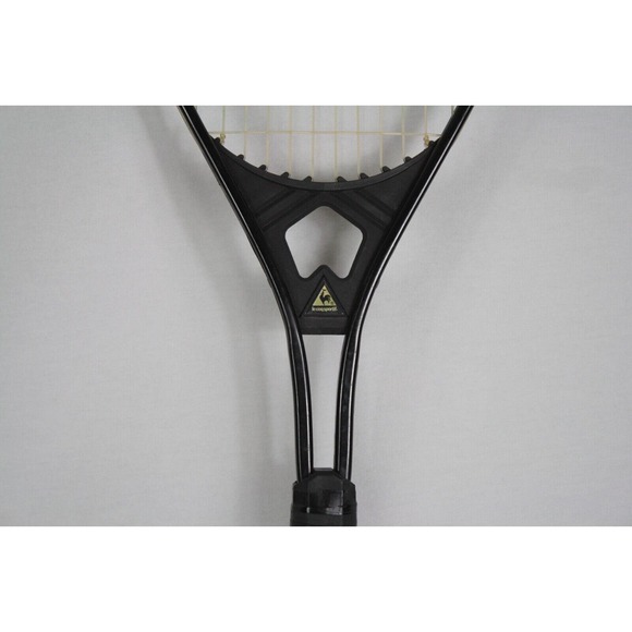 Vintage Le Coq Sportif Stiletto Racquet Racket w/ Vintage Cover - Picture 3 of 11